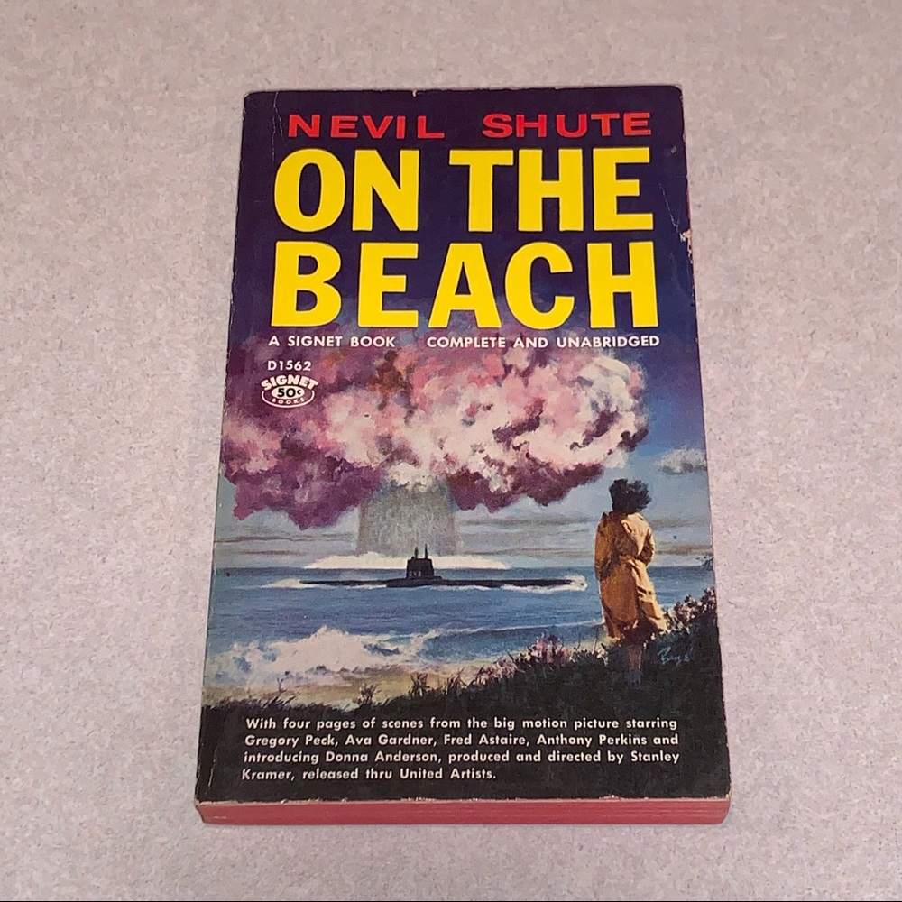 Nevil Shute On The Beach Paperback Book Vintage